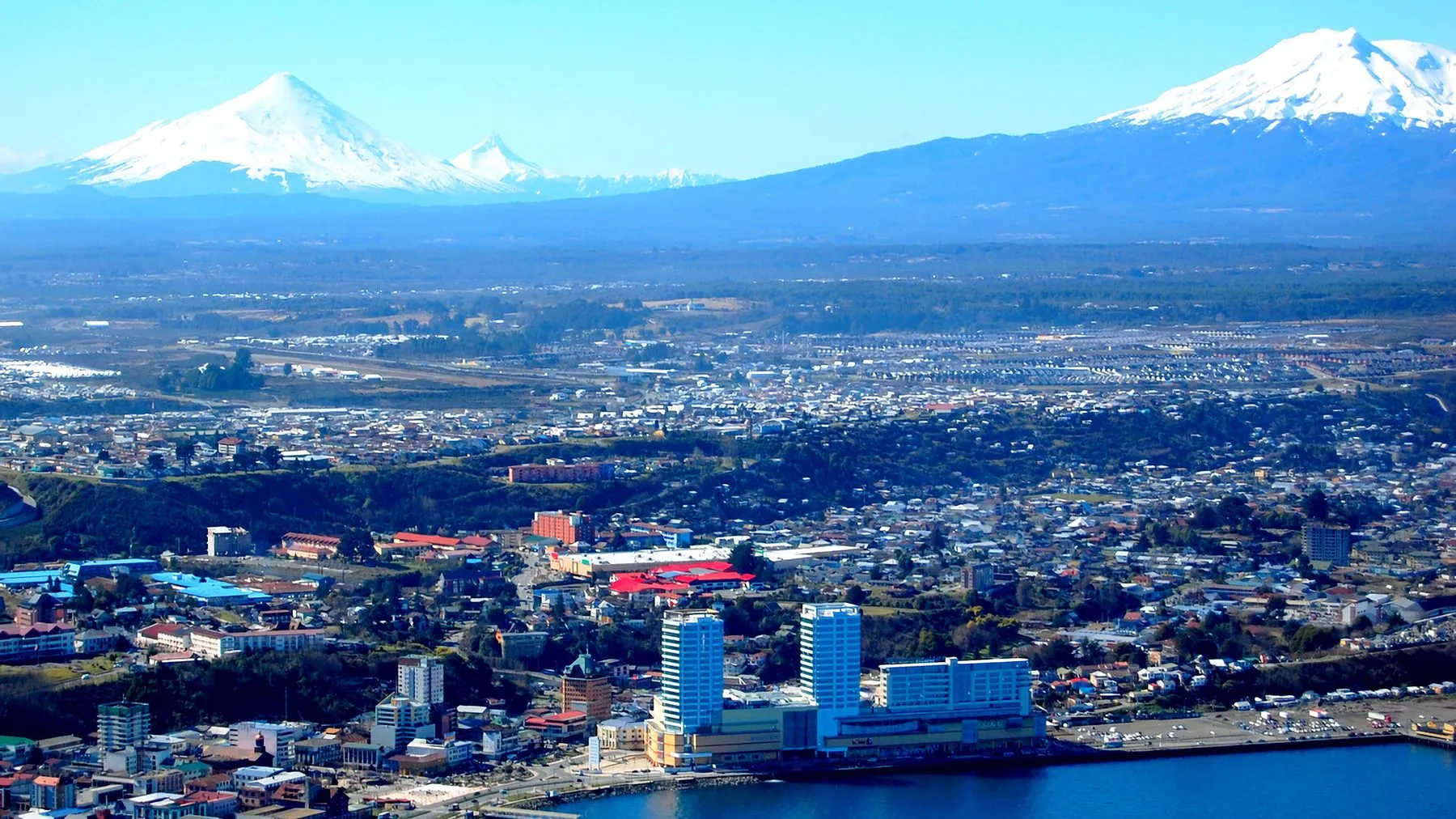 Puerto Montt y el seno de Reloncaví